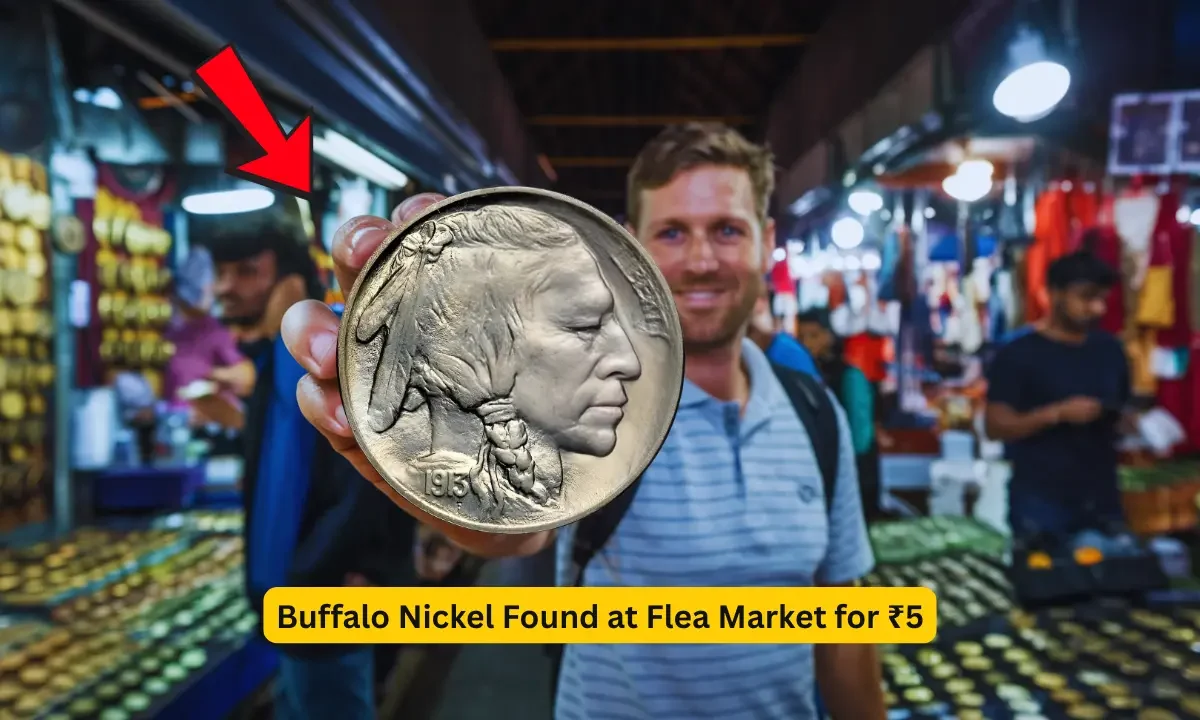 Buffalo Nickel Found at Flea Market for ₹5 Just Sold for Over $900K