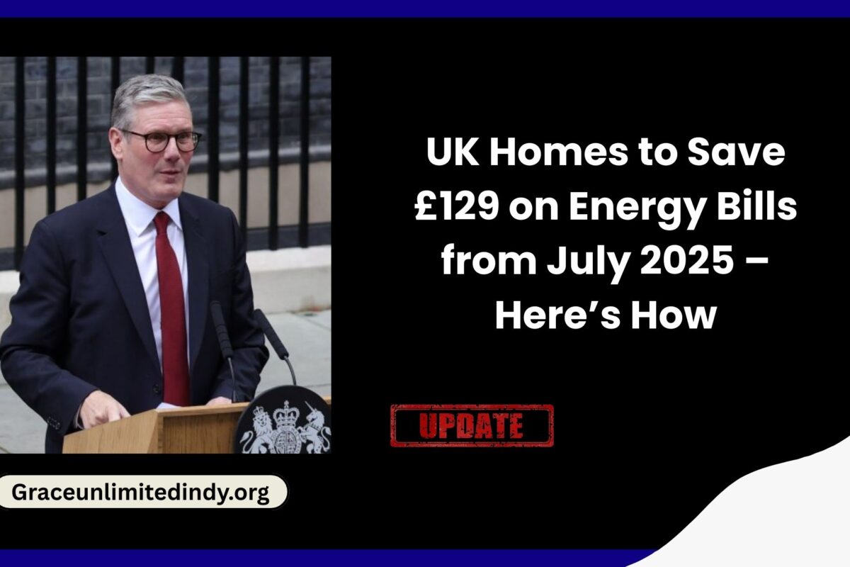 UK Homes to Save £129 on Energy Bills from July 2025 – Here’s How