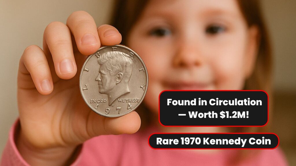 Rare 1970 Kennedy Coin