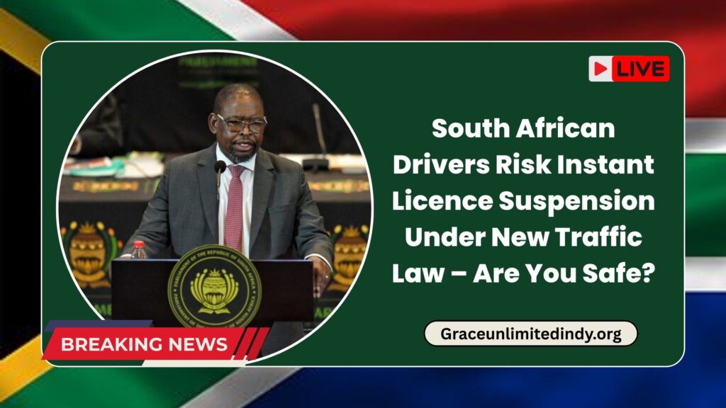 South African Drivers Risk Instant Licence Suspension Under New Traffic Law – Are You Safe?