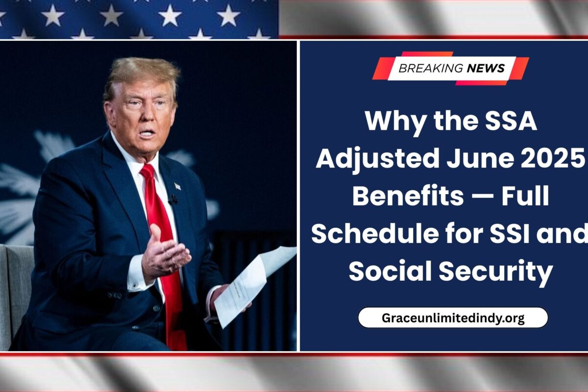 Why the SSA Adjusted June 2025 Benefits — Full Schedule for SSI and Social Security
