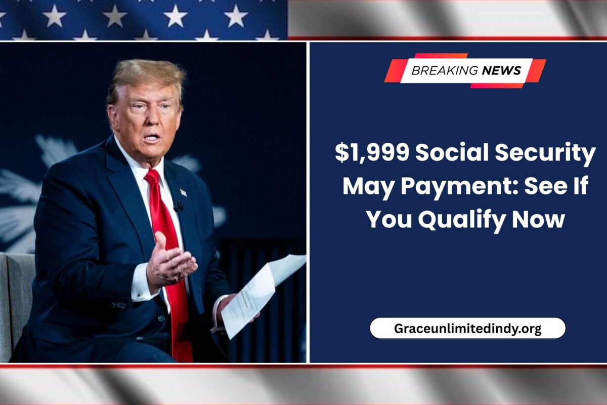 $1,999 Social Security May Payment